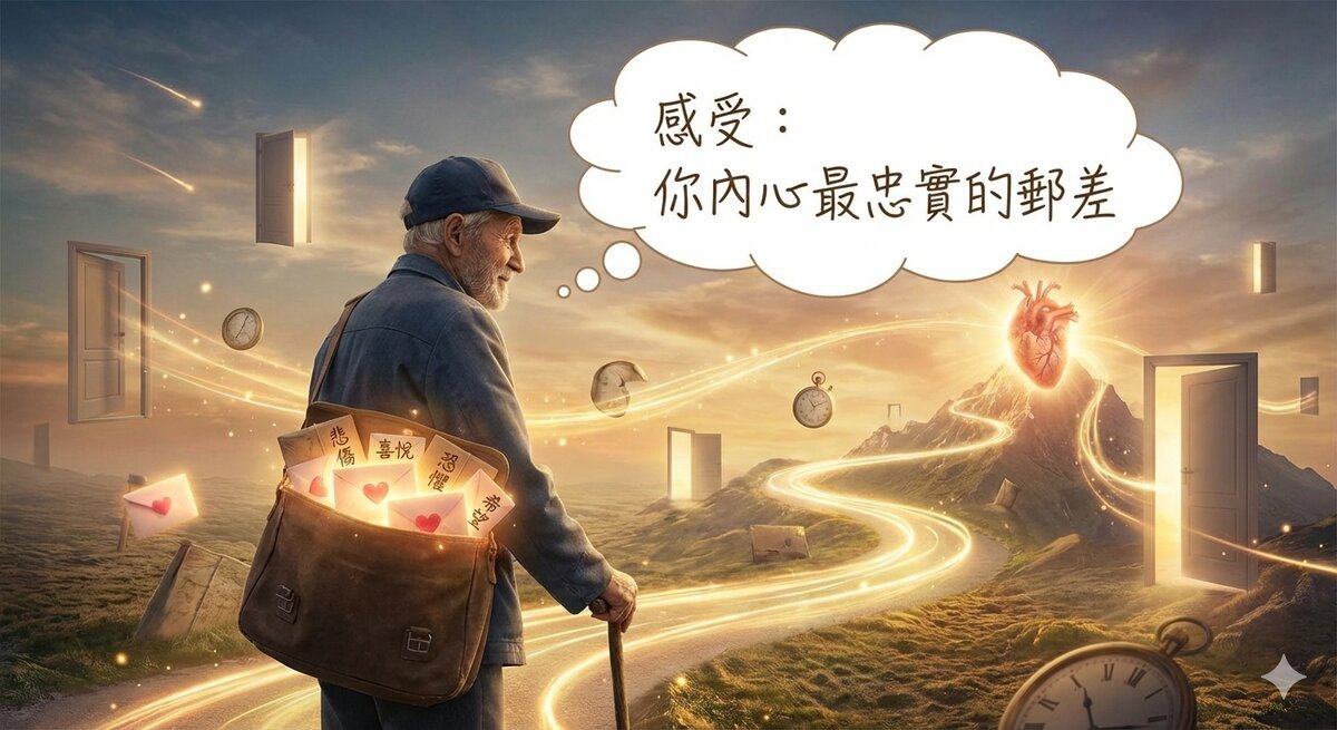 感受：你內心最忠實的郵差